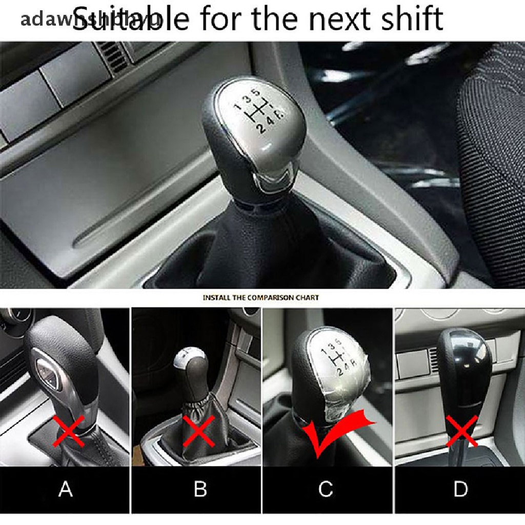 [adawnshbhyu] Silikon Penutup Knob Pemindah Kepala Gigi Mobil Gear Shift Non Slip Grip Handle Case