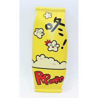 ANEKAGROSIR | TEMPAT PENSIL MILKY - TEMPAT SIMPAN PENSIL DAN PENA - TEMPAT ALAT TULIS - SUSU-POPCORN KUNING