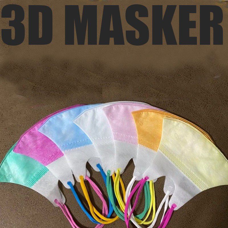 50PCS MASKER ALKINDO DUCKBILL WARNA EARLOOP
