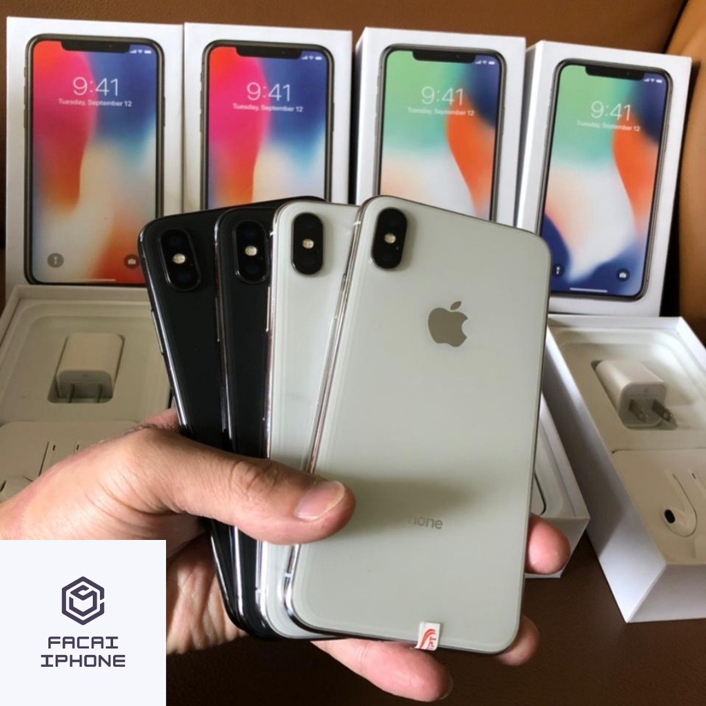 iPhone X 64GB/256GB  second/bekas original 100% | MULUS like new NORMAL FULLSET