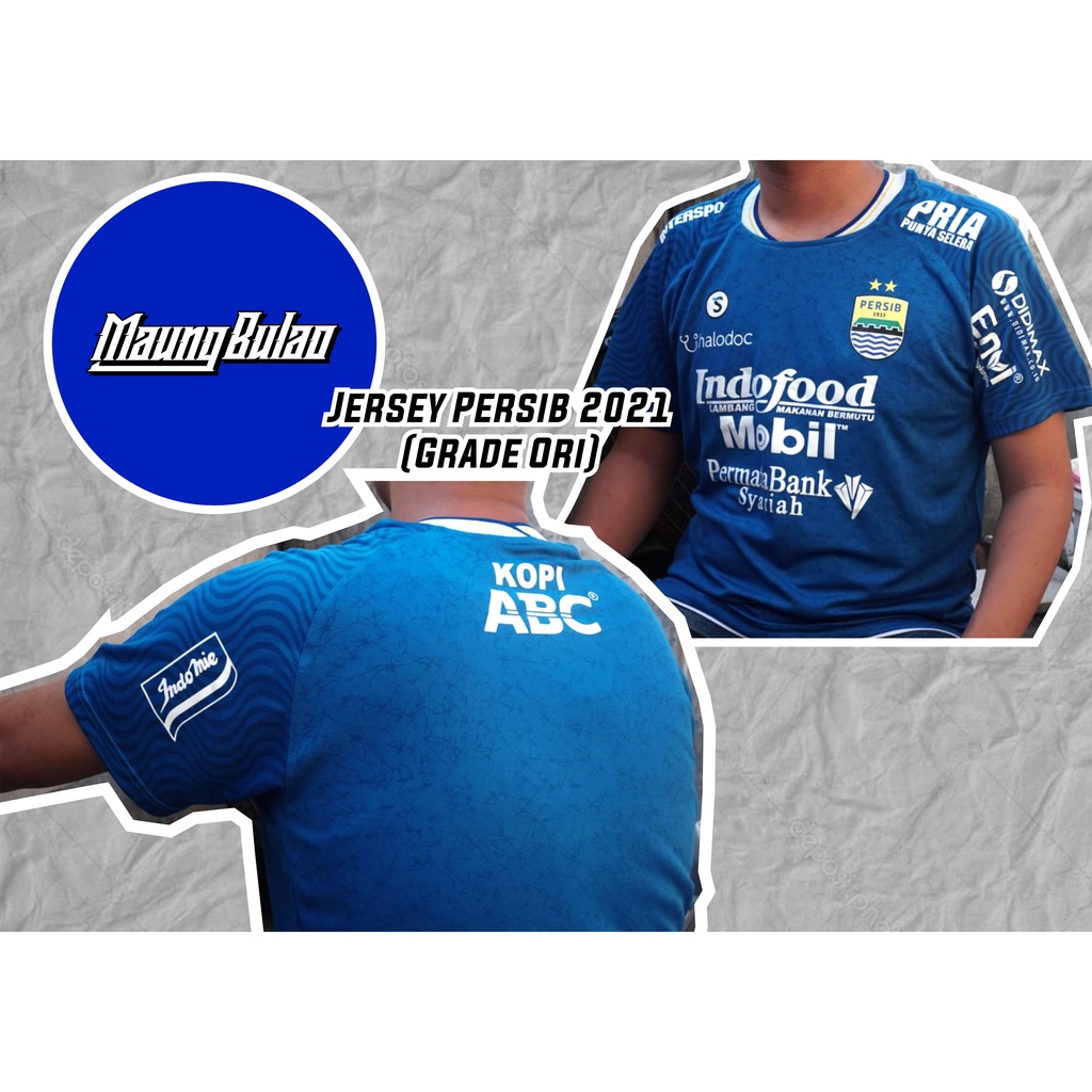 Jersey Persib Musim 2021-2022 Grade Ori