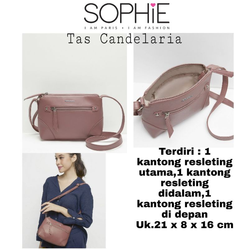 Tas Sophie Martin Paris Tas Selempang Tas Kecil CANDELARIA