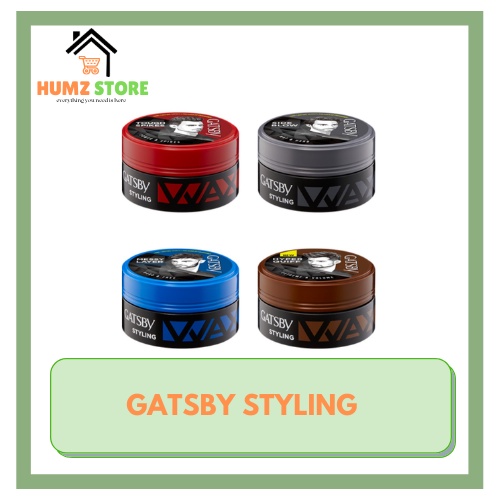 GATSBY WAX POMADE MINYAK GEL RAMBUT GATSBY 75 GRAM STYLING WAX POMADE