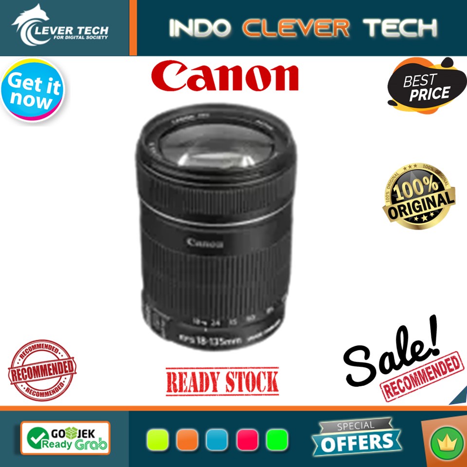 Canon EF-S 18-135mm f/3.5-5.6 IS USM (White Box)