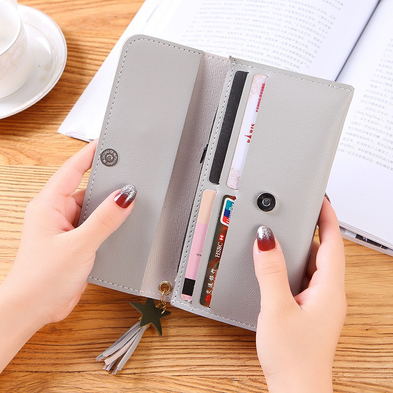 *ALIBABA1688*COD Dompet Wanita 8805 Dompet wanita Panjang dompet import real pic dompet cantik