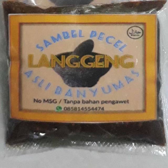 

Sambel Pecel Langgeng 200gr