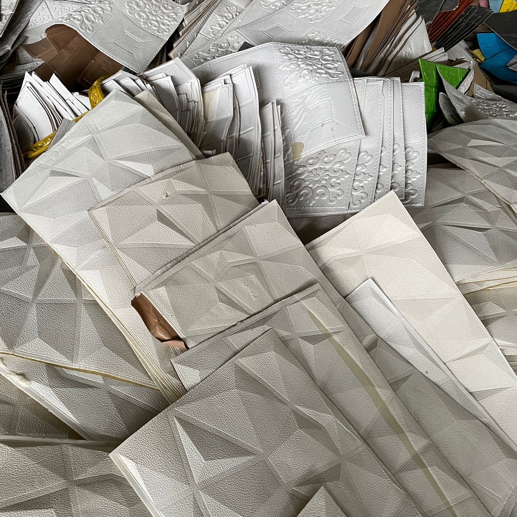 Promo!! Cuci Gudang Wallfoam Wallpaper Dinding FOAM Timbul 3D Tidak Lolos QC [Cacat]-3