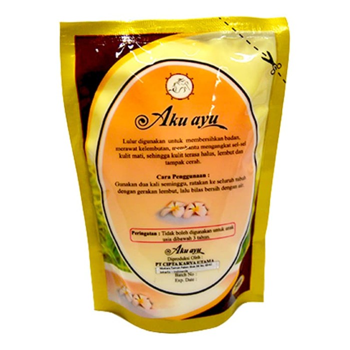 AKU AYU LULUR MANDI 250 GR (kemasan kecil) AKU AYU LULUR MANDI