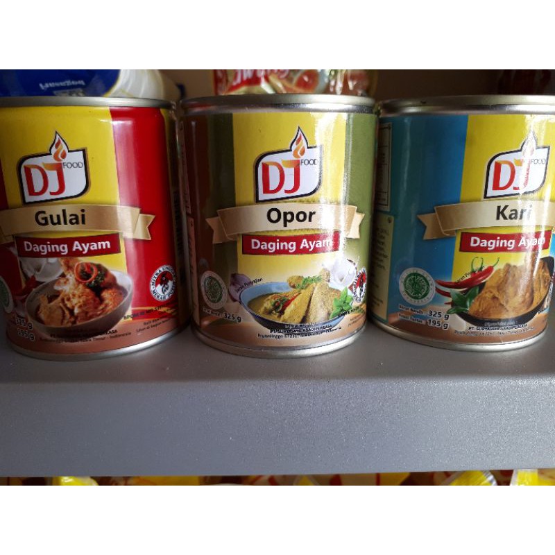 DJ Food Daging Ayam Gulai/Opor/Kari 325 gr
