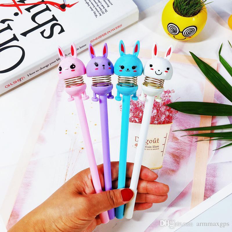 PULPEN GEL MOTIF PER KELINCI LUCU IMUT / BOLPEN GEL KARAKTER BUNNY