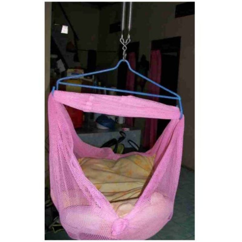 Ayunan Bayi Ona/Ayunan Kain 2 Per/ Kelambu Bayi Gantung-1