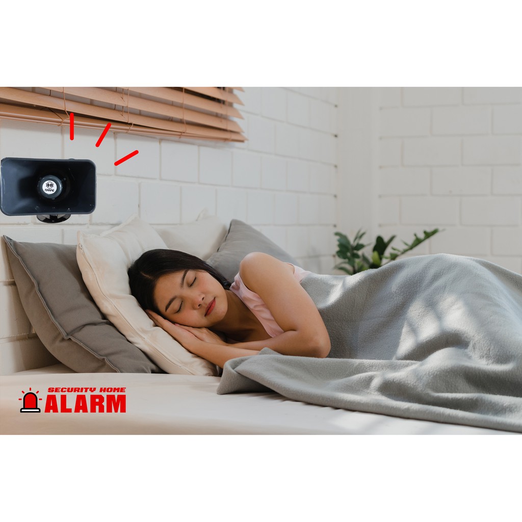 Sirine alarm rumah anti maling home security alarm automatic otomatis GARANSI 5 TAHUN SERVIS