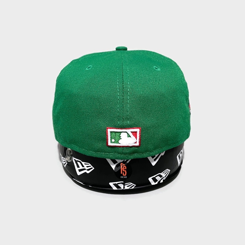 TOPI NEW ERA ORIGINAL 5950 50 YEARS KANSAS CITY ROYALS KELLY GREEN UV RED