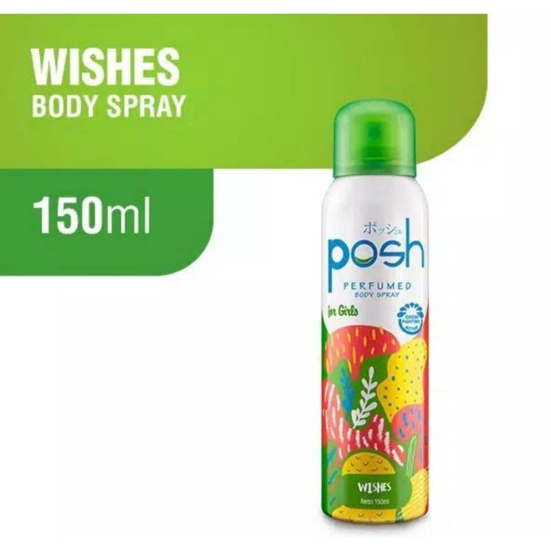 posh deodoran spray