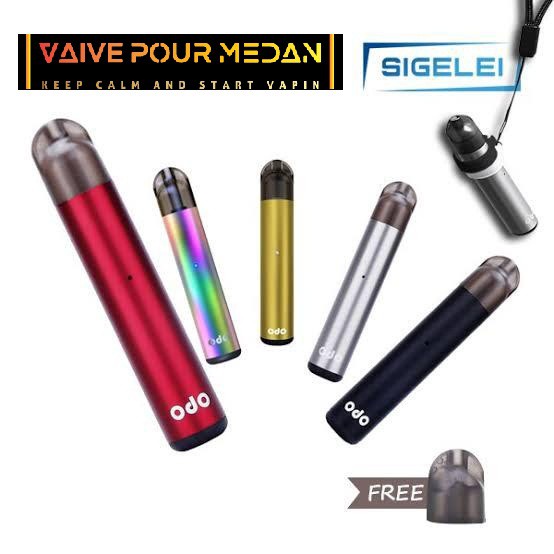 Sigelei Odo Mini Pods Kit Authentic Mod Catridge Shopee Indonesia