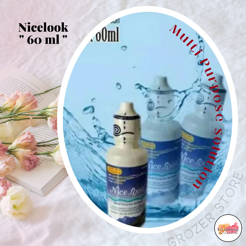 CAIRAN SOFTLENS / BE SEEN OXYGEN 60 ML / PURE N SOFT 60 ML / NICELOOK 60 ML