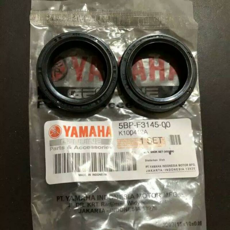 SEAL SHOCK DEPAN YAMAHA VIXION NEW BARU SCORPIO OLD LAMA R15 NVL NVA 5BP (A)