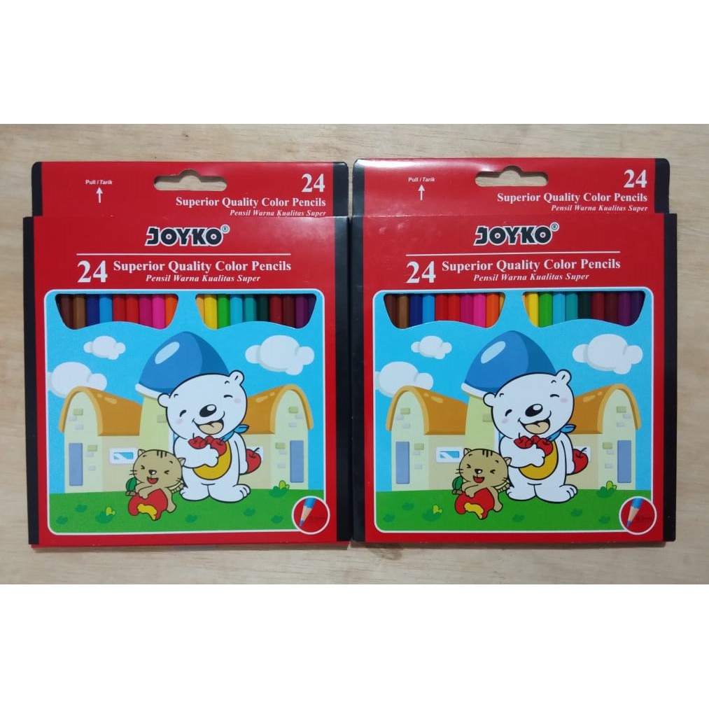 

Pensil Warna 24 Joyko CP-24PB ( 24 COLOR )