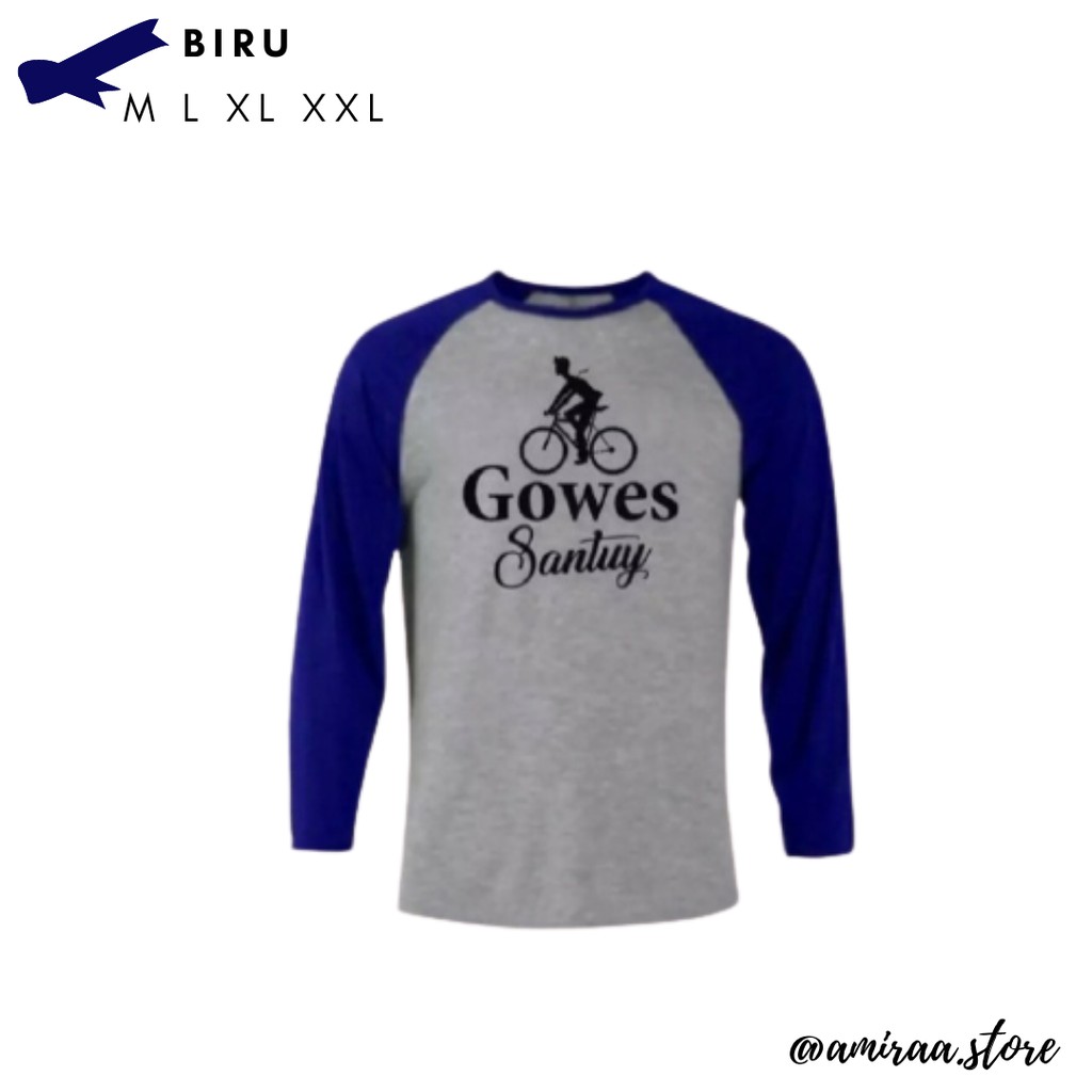 Kaos "Gowes Santuy"