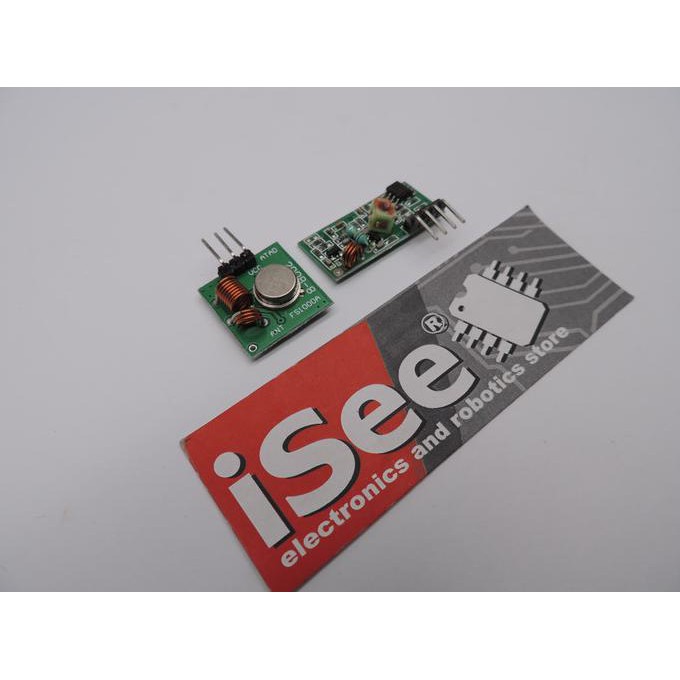 315M 315Mhz 315 Mhz Rf Transmitter And Receiver Wireless Module Iseeu773 Segera Beli