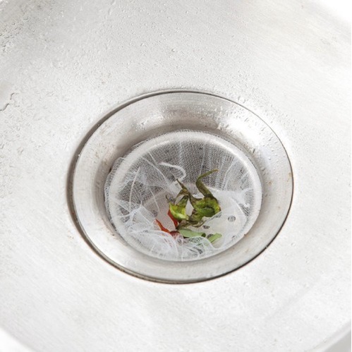 Isi 30 Saringan Jaring Wastafel Cuci Piring Anti Mampet