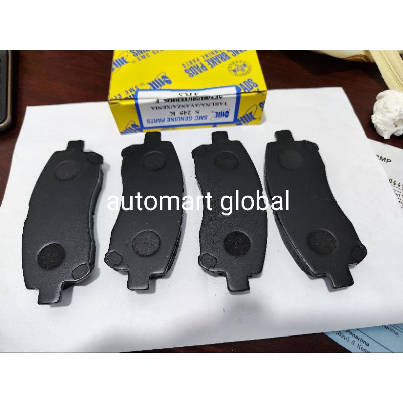 Brake pad kampas rem depan Avanza Xenia taruna rush terios APV smc