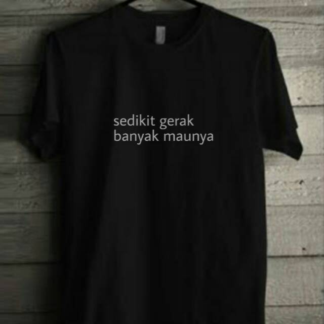 Baju/T Shirt/kaos Cewek/Cowok kata-kata