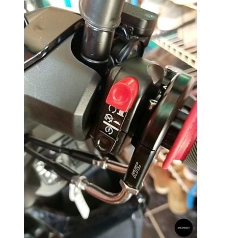 Recomend Tombol Saklar Kanan Domino Switch On of & Stater Universal all MOTOR TOMBOL HITAM - MERAH 