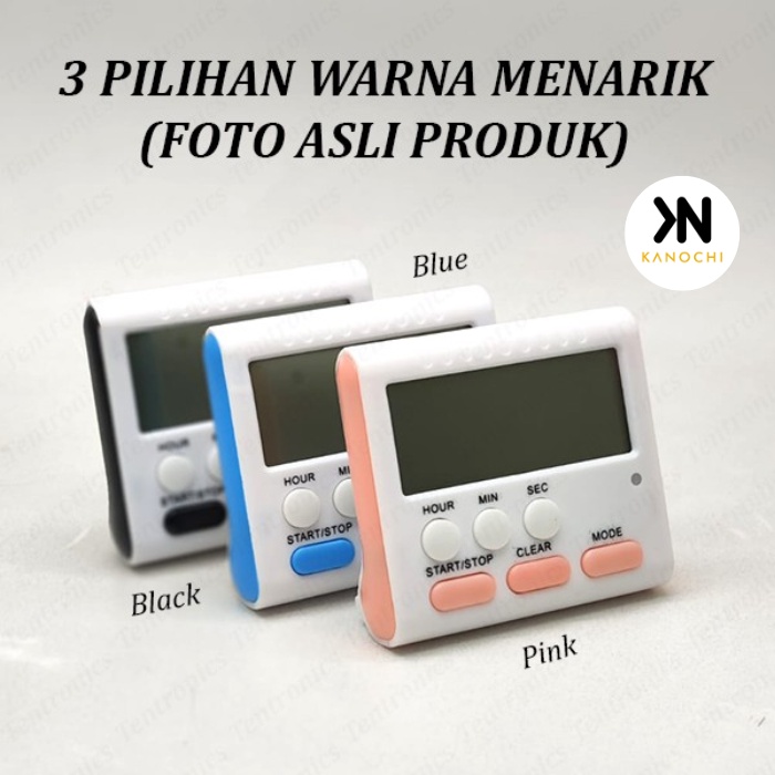 Digital Kitchen Timer Stopwatch Masak Dapur Cooking Alarm Kopi Kue