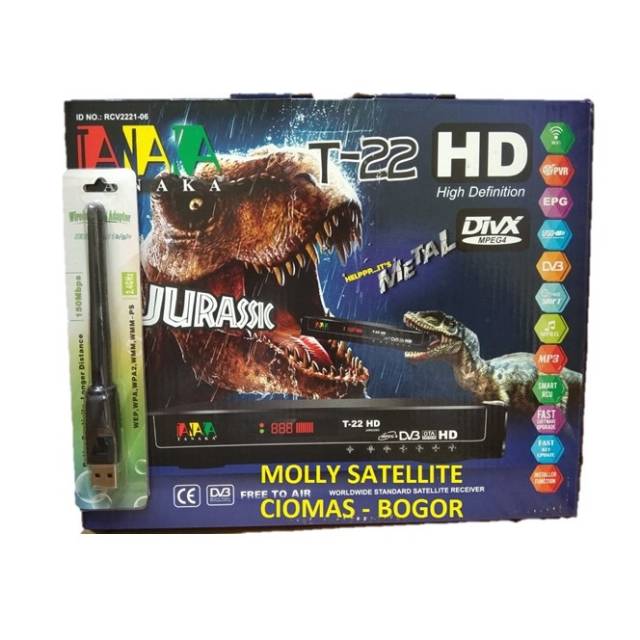 PAKET TANAKA T22 JURASSIK METAL K0S Dan USB WIFI Dongle RT5370