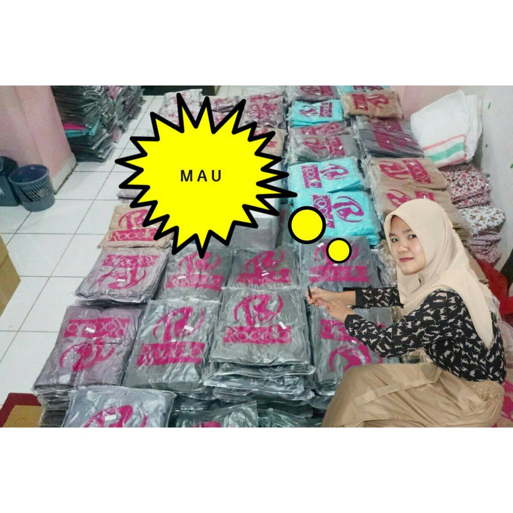 Rok celana rania rocella ukuran (S-M &amp;amp; L-XL)