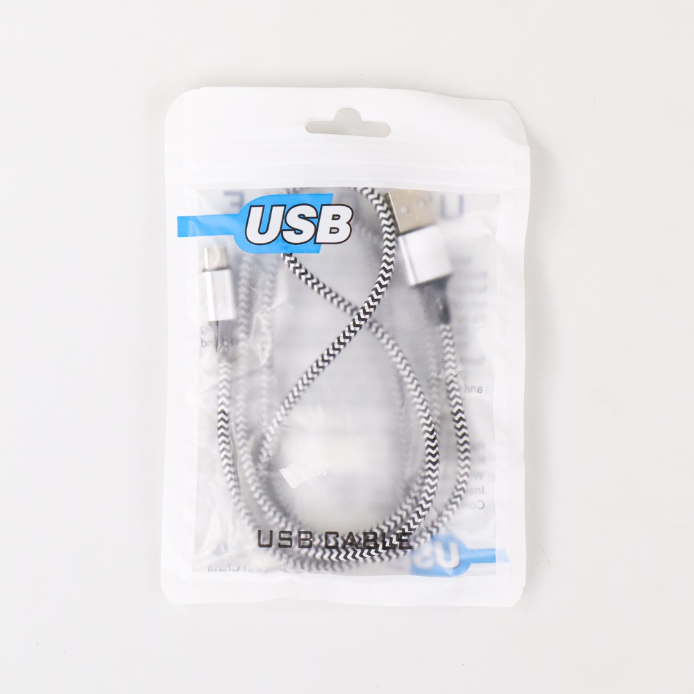 Kabel Charger Micro USB 1 Meter - FKC101 - Silver