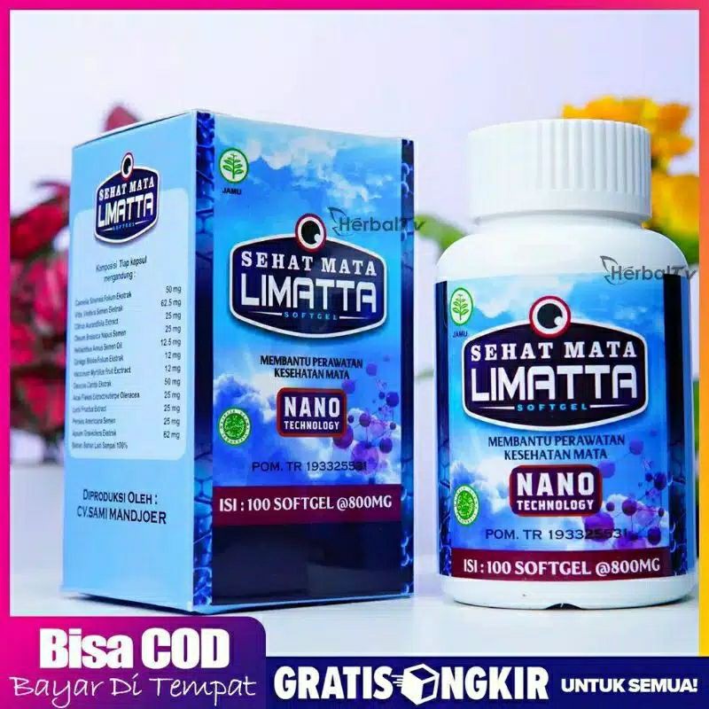 LIMATTA Sehat Mata 100% Asli Original - Solusi Atasi Keluhan Pada Mata