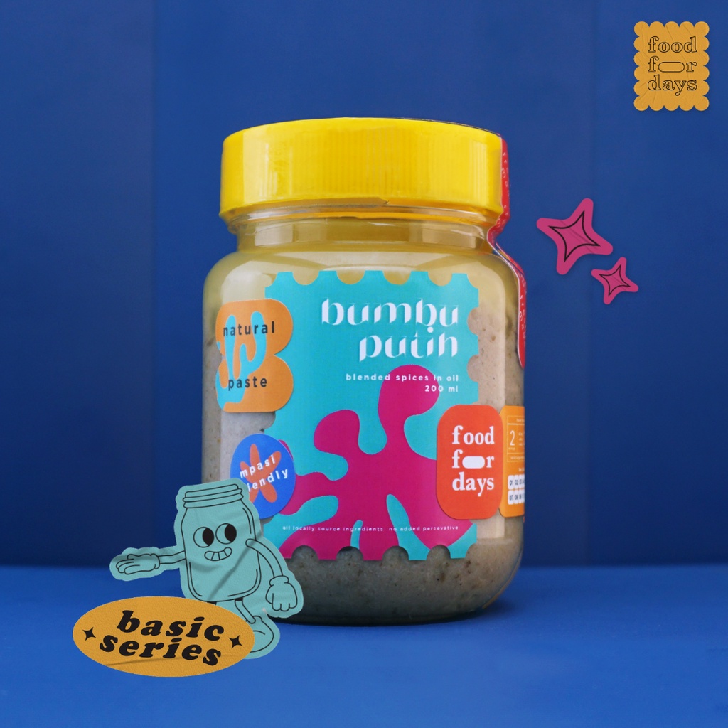 

Bumbu Dasar Putih / White Base Seasoning