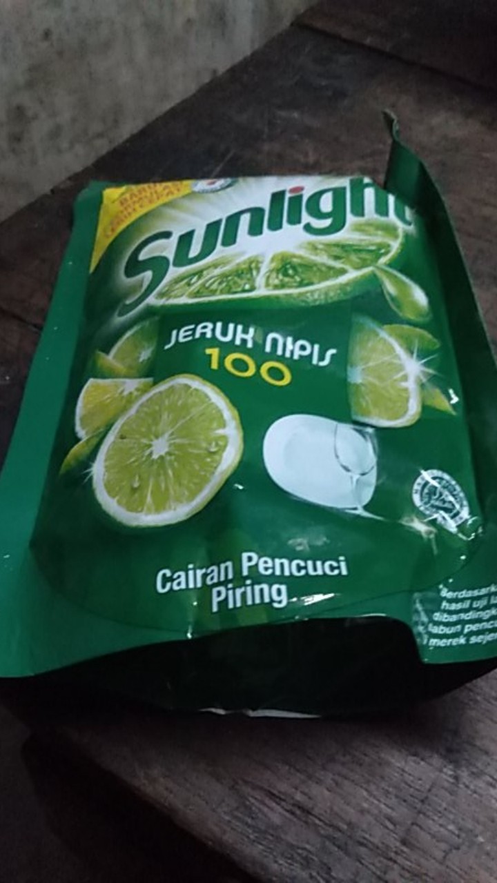 Sunlight 210ml 210 Ml Eceran 5000 - Jeruk Nipis  Sabun Cuci Piring Dus