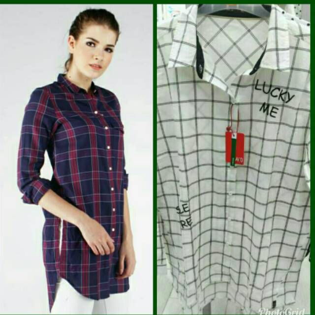 Tunik LoGo & kemeja Ako (paket hemat)