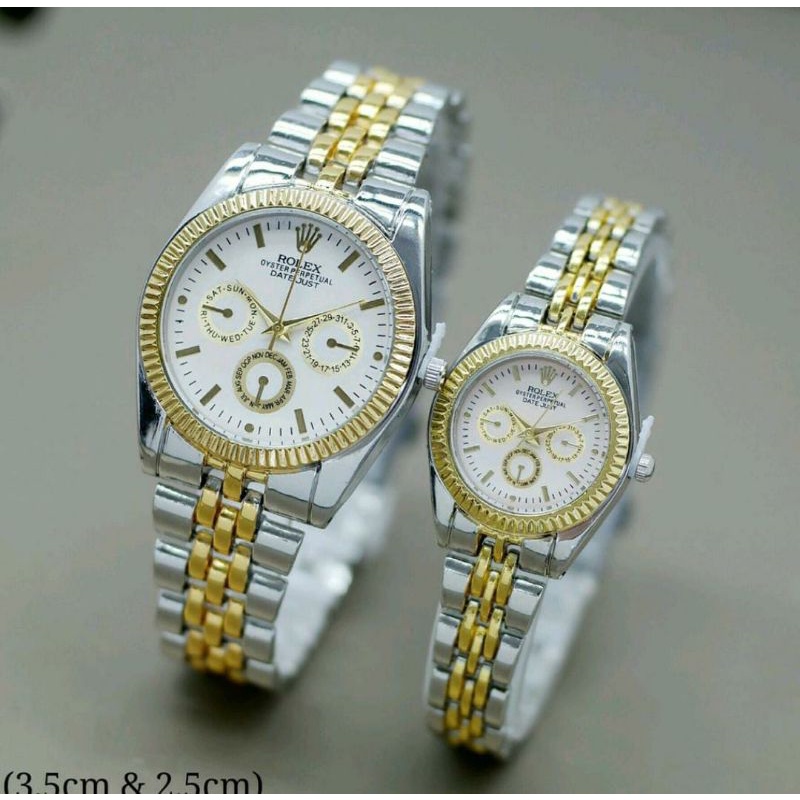 Jam Tangan Daytona Jam Tangan Pria Wanita Sepasang Jam Tangan Coupel