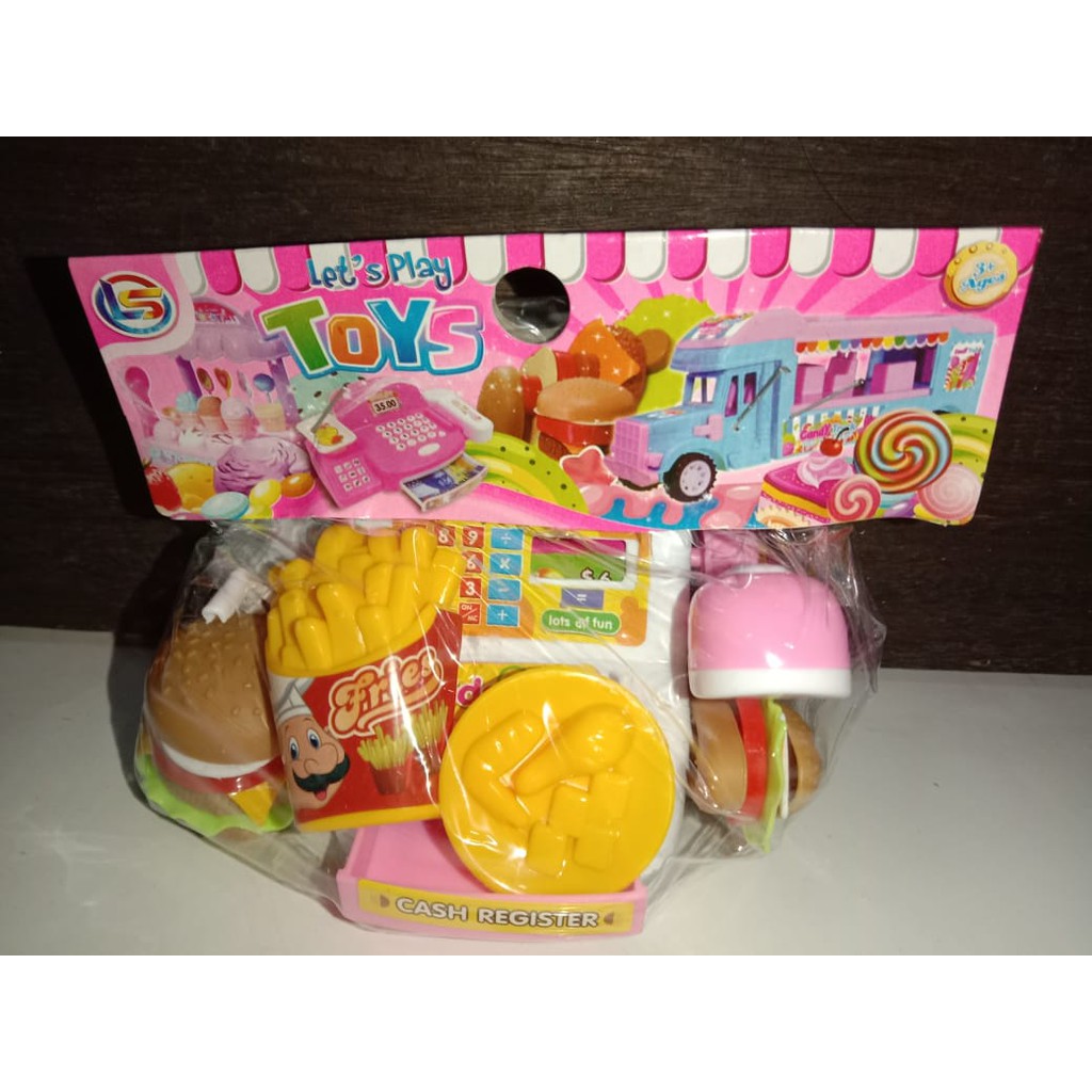 kasir kfc ktg kecil / mainan anak / mainan kasir