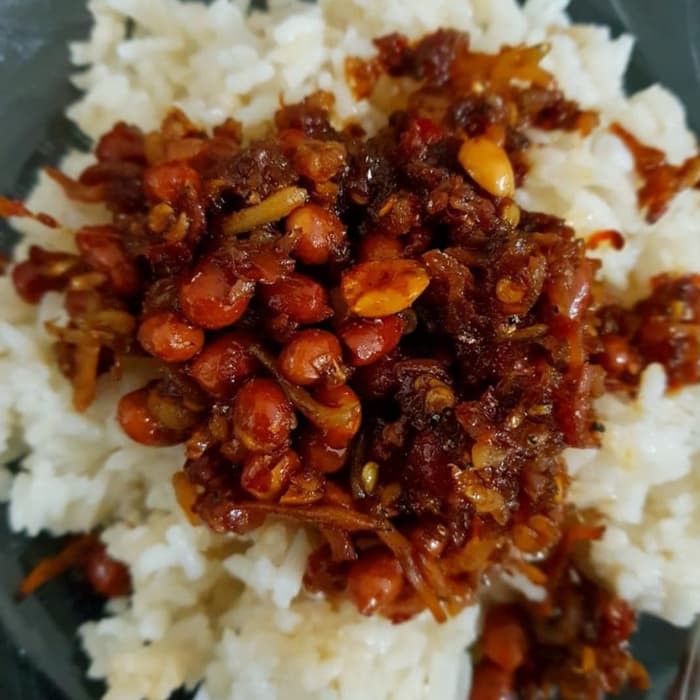 

Sambal Teri Kacang Pedas Nampol
