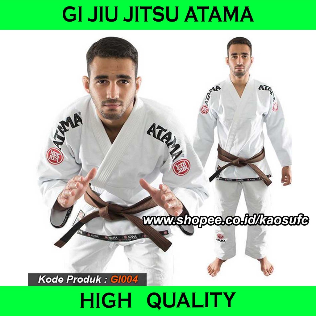 Baju Jiujitsu / Gi Jiujitsu / Gi Brazilian Jiujitsu / Gi BJJ / Gi Judo / Seragam Jiujitsu GI003
