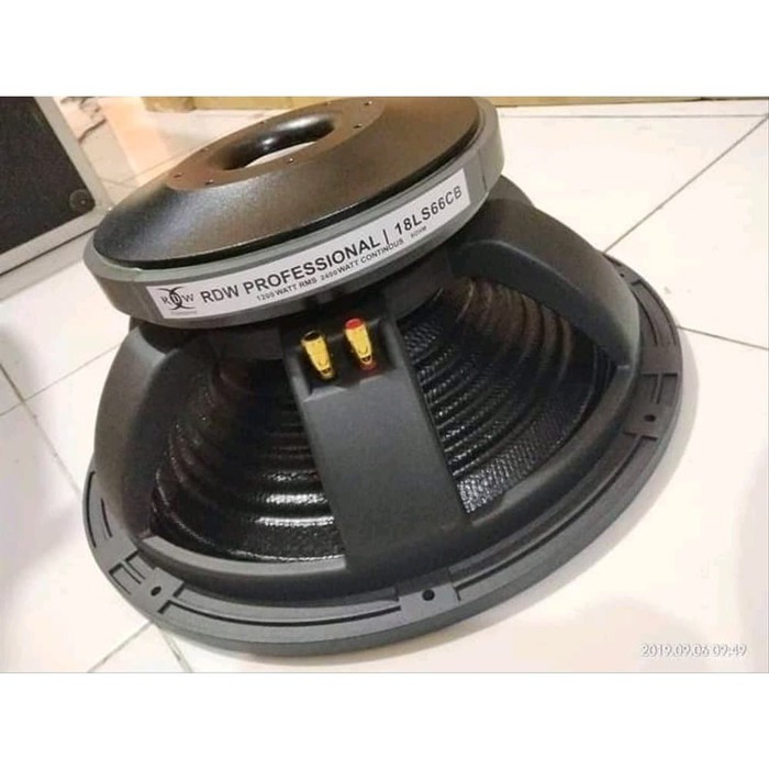 Komponen Componen Speaker RDW 18LS66CB Daun Carbon Coil 5 Inc Original