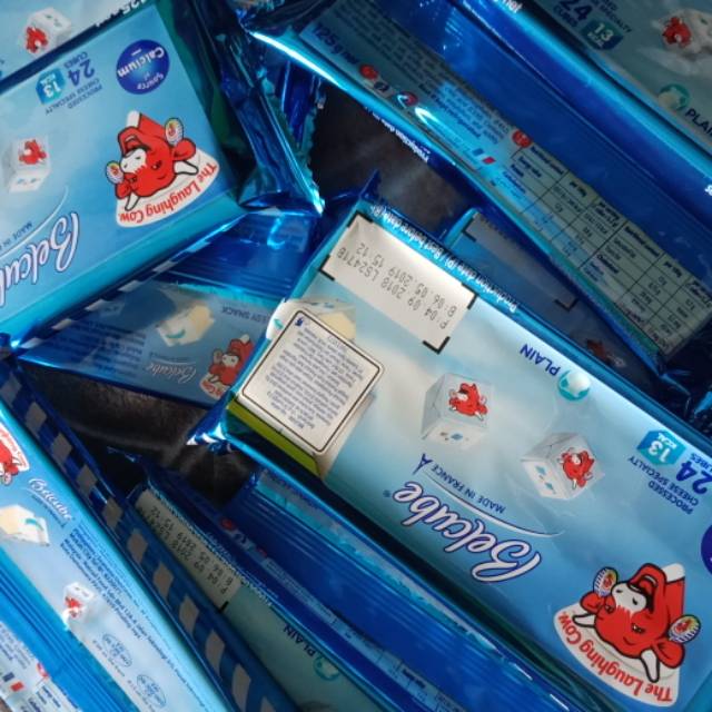 

Keju belcube plain 125 gr, keju mpasi