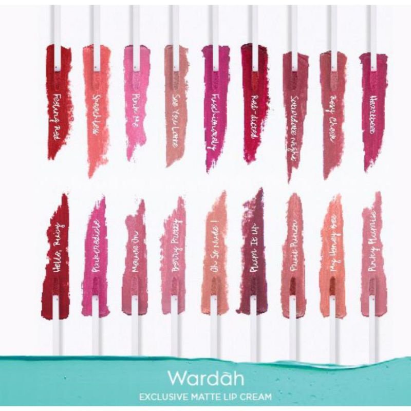 PROMO &quot;WARDAH EXCLUSIVE MATTE LIP CREAM&quot; 100% ORIGINAL