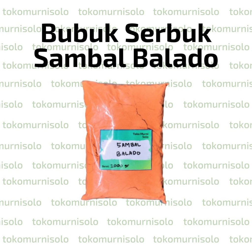 Bumbu Serbuk Sambal Balado (1kg)