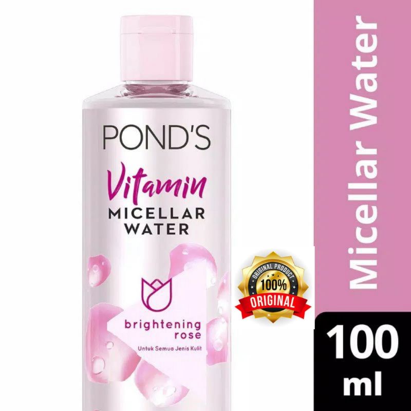 Pond's Vitamin Micelar Water brightening rose 100ml