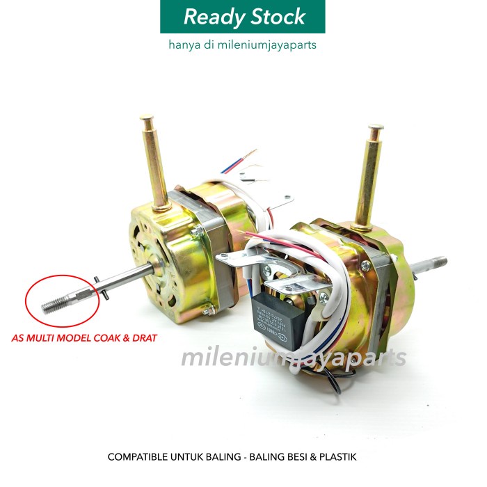 Dinamo Mesin Kipas Angin Wallfan/Dinding untuk merk Miyako Sanex Cina /  Mesin Spul Motor Gulungan K