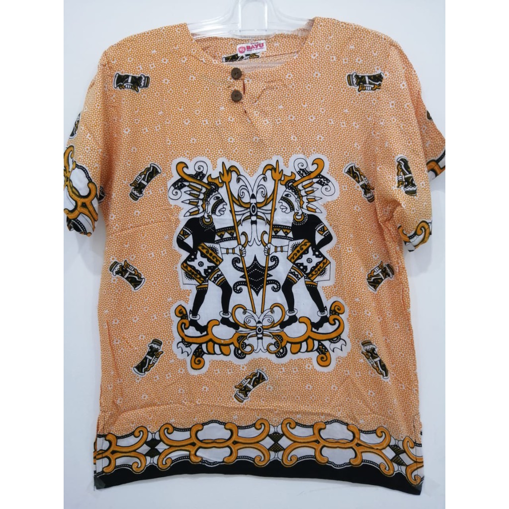 Baju Bali Unisex Motif Wayang