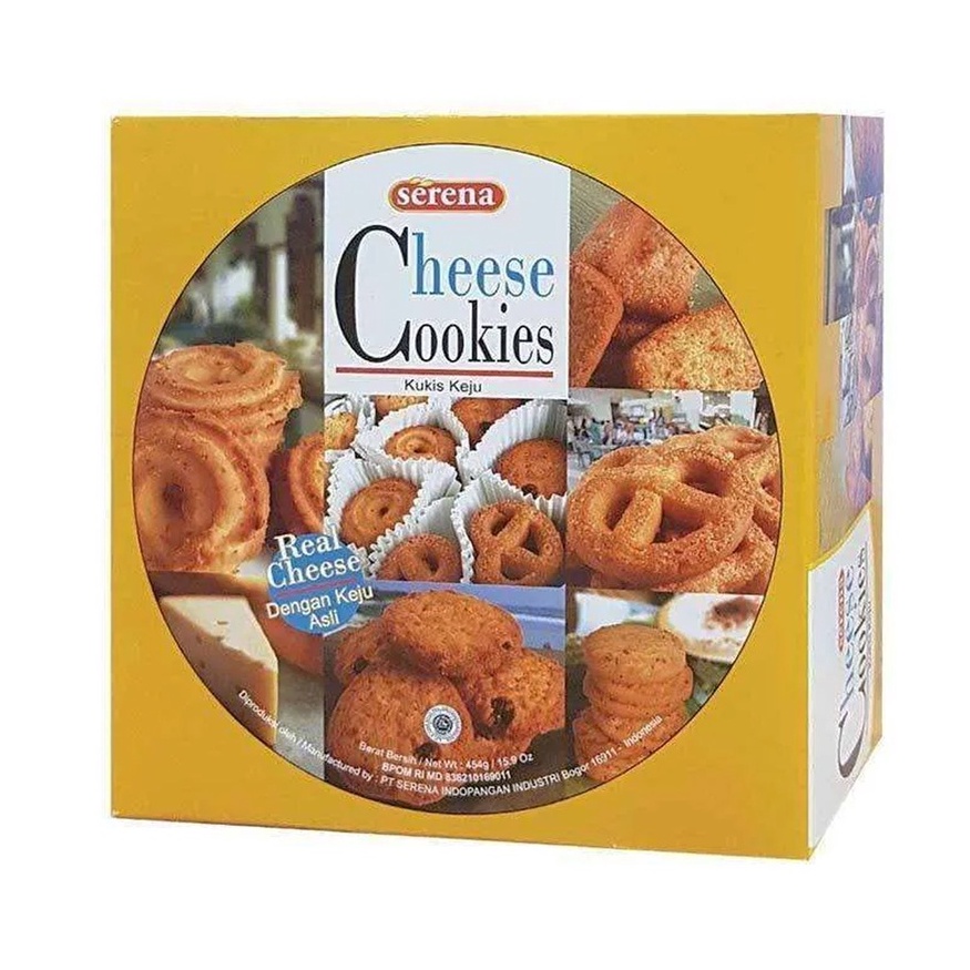 

Serena Cheese Cookies Kaleng 454gr