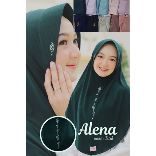 GROSIR JILBAB MURAH JEMBER/JILBAB ALENA ORI AREY/JILBAB INSTAN/DAILY HIJAB
