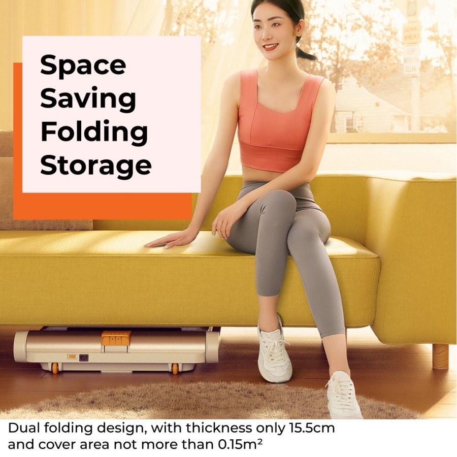 Kingsmith WalkingPad MC21 Smart Foldable Fitness Treadmill Zwift APP